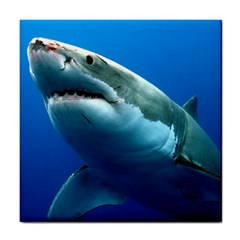 Great White Shark 3 Tile Coasters by trendistuff