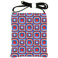 3d Squares 			shoulder Sling Bag by LalyLauraFLM