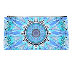 Sapphire Ice Flame, Light Bright Crystal Wheel Pencil Cases by DianeClancy