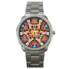 Ethnic You Collecition Sport Metal Watch by SugaPlumsEmporium