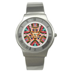 Ethnic You Collecition Stainless Steel Watch by SugaPlumsEmporium