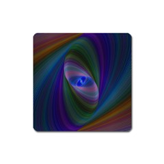 Eye Of The Galactic Storm Square Magnet by StuffOrSomething