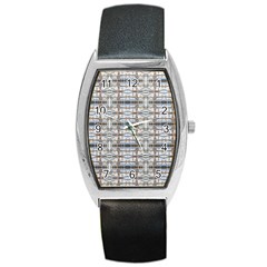 Geometric Diamonds Barrel Style Metal Watch by yoursparklingshop