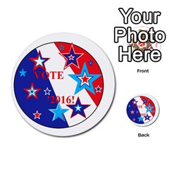 Vote 2016  Multi-purpose Cards (round)  by SugaPlumsEmporium