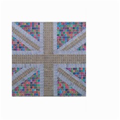 Multicoloured Union Jack Large Garden Flag (two Sides) by cocksoupart