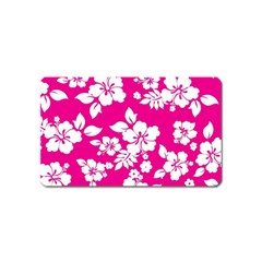 Pink Hawaiian Magnet (name Card) by AlohaStore