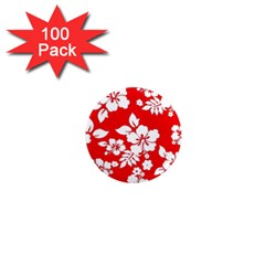 Red Hawaiian 1  Mini Magnets (100 Pack)  by AlohaStore