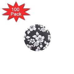 Gray Hawaiian 1  Mini Magnets (100 Pack)  by AlohaStore