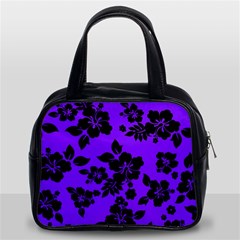 Violet Dark Hawaiian Classic Handbags (2 Sides) by AlohaStore