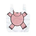 Pink Rhino Full Print Recycle Bags (M)  Back