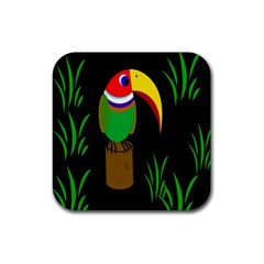 Toucan Rubber Coaster (square) 