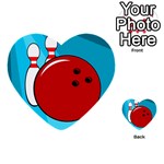 Bowling  Multi-purpose Cards (Heart)  Front 6