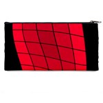 Red abstraction Pencil Cases Back