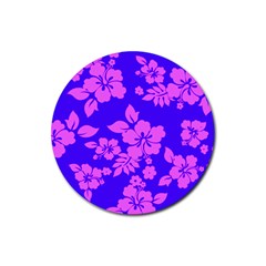 Hawaiian Evening Rubber Round Coaster (4 Pack)  by AlohaStore