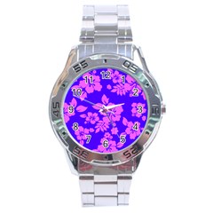 Hawaiian Evening Stainless Steel Analogue Watch by AlohaStore