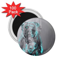 Dog 2 25  Magnets (100 Pack)  by NSAsStore