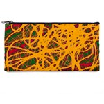 Yellow neon chaos Pencil Cases Front