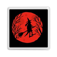 Halloween Witch - Red Moon Memory Card Reader (square) 