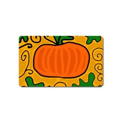 Thanksgiving Pumpkin Magnet (name Card) by Valentinaart