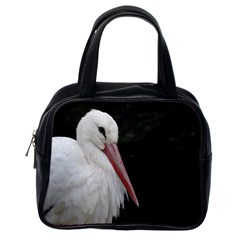 Stork Bird Classic Handbags (one Side) by picsaspassion