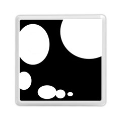 Black And White Moonlight Memory Card Reader (square) 