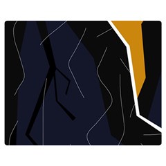 Digital Abstraction Double Sided Flano Blanket (medium) 