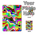 Irritation Colorful Dream Playing Cards 54 Designs  Front - SpadeA