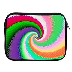 Colorful Spiral Dragon Scales   Apple Ipad 2/3/4 Zipper Cases by designworld65