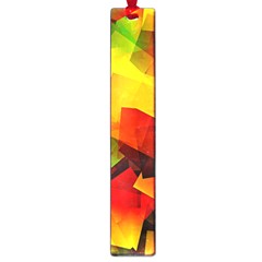 Indian Summer Cubes Large Book Marks by designworld65