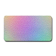 Rainbow Colorful Grid Medium Bar Mats by designworld65