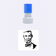 Abraham Lincoln Rubber Round Stamps (small) by bhazkaragriz