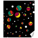 Colorful dots Canvas 20  x 24   19.57 x23.15  Canvas - 1