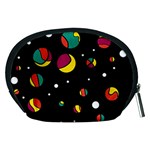 Colorful dots Accessory Pouches (Medium)  Back