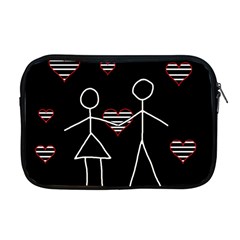 Couple In Love Apple Macbook Pro 17  Zipper Case by Valentinaart