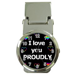 Proudly Love Money Clip Watches by Valentinaart