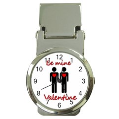 Be Mine Valentine Money Clip Watches by Valentinaart