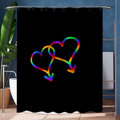 Love Is Love Shower Curtain 60  X 72  (medium)  by Valentinaart