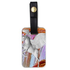 Pegasus Luggage Tags (one Side)  by icarusismartdesigns