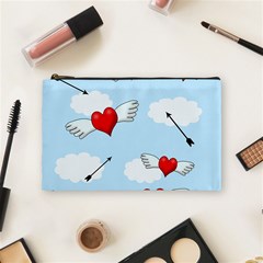 Love Hunting Cosmetic Bag (medium)  by Valentinaart