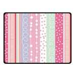 Pink wood Fleece Blanket (Small) 50 x40  Blanket Front