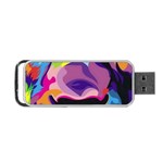 Colorful Lion Portable USB Flash (Two Sides) Front