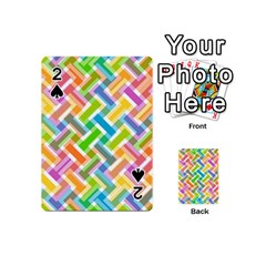 Abstract Pattern Colorful Wallpaper Playing Cards 54 (mini)  by Amaryn4rt