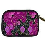 Floral Pattern Background Digital Camera Cases Back