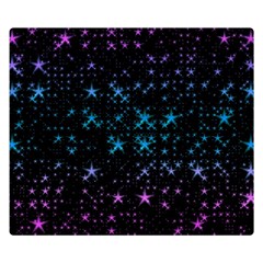 Stars Pattern Seamless Design Double Sided Flano Blanket (small) 