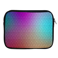 Blue And Pink Colors On A Pattern Apple Ipad 2/3/4 Zipper Cases