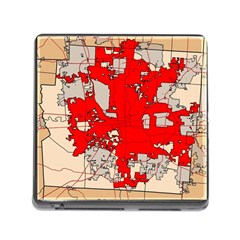 Map Of Franklin County Ohio Highlighting Columbus Memory Card Reader (square)