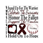 Sickle Cell is ME Small Satin Scarf (Square) Front