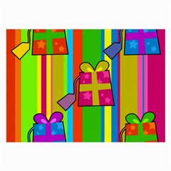 Holiday Gifts Large Glasses Cloth by Nexatart