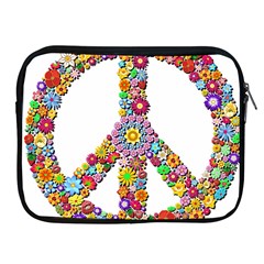 Groovy Flower Clip Art Apple Ipad 2/3/4 Zipper Cases by Nexatart