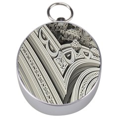 Arches Fractal Chaos Church Arch Silver Compasses by Nexatart